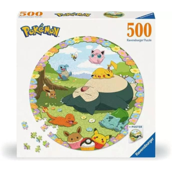 Puzzle 500 Pokemon Postacie